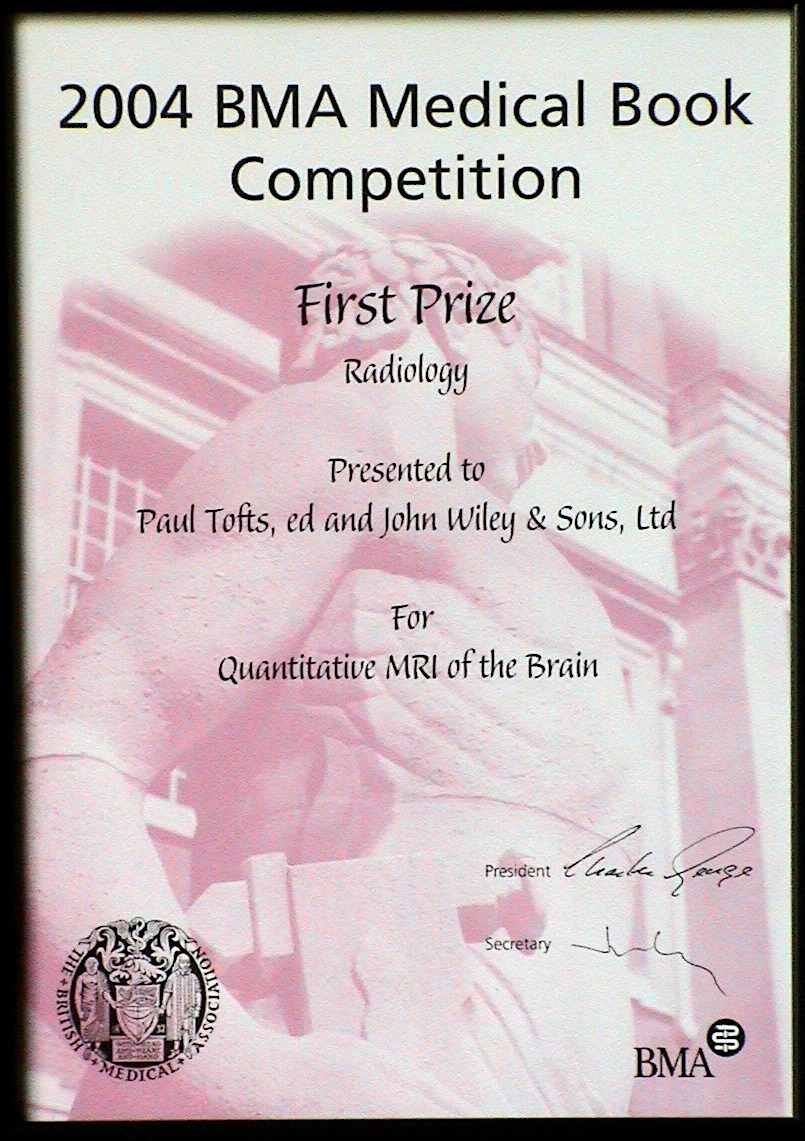 prize certificate